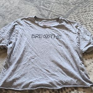 Rebellious One Breathe Gray T-shirt